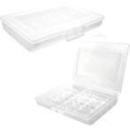 abe(ABE) батарейка кейс одиночный 3 кроме того, одиночный 4 батарейка для такой же размер батарейка . максимальный 10шт.@ до место хранения возможно короткий . предотвращение прозрачный чехол 2 прозрачный 