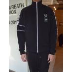 ART COMES FIRST x FRED PERRY アート・カムズ・ファースト x フレッドペリー コラボ ACF TAPED TRACK JACKET BLACK（ブラック）*SALE 30%OFF