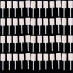 ルボナリエ フェルトバフ 50本 バフ リューター ミニルーター用 フェルト 軸付き 鏡面 精密  円柱型 3x10mm