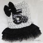 sale[ собака одежда ] новый цвет белый твид No.5 One-piece [Petstyle][ почтовая доставка OK]