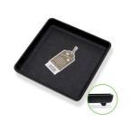  eko plate прямоугольник 150 черный горшок тарелка . тарелка поддонник 