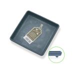  eko plate прямоугольник 120 темно-синий горшок тарелка . тарелка поддонник 