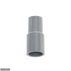 アウトレット品　塩ビＴＳ継手　異径ソケット　２０Ａ×１６Ａ　（色：グレー）　訳あり