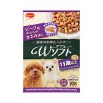 ビタワン君のＷソフト　１１歳以上　ビーフ味・やわらかささみ添え　シニア　セミモイストフード　国産　超高齢犬用