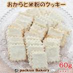 犬 おやつ クッキー おからと米粉のクッキー 国産蜂蜜入り 60g 無添加 無着色 国産 ハンドメイド