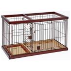 ペティオ　トイレのしつけが出来る　ドッグルームサークル　ブラウン　スモール　犬　超小型犬　ケージ　２００サイズ　沖縄別途送料