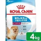 ショッピングミニ ロイヤルカナン　ミニ　インドア　パピー　子犬用　４ｋｇ　３１８２５５０８４９５９３　ジップ付　お一人様５点限り