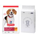 ショッピングペットシーツ ドッグフード　サイエンスダイエット　アダルト　１歳〜６歳　小粒　成犬用　チキン　１２ｋｇ　＋　国産　ペットシーツ　セット　ヒルズ