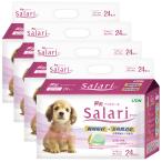 ライオン　瞬乾ペットシート　Ｓａｌａｒｉ　ワイド　２４枚×４個　ペットシーツ