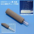 コケが目立ちにくいCO2ストーン（黒・丸型）