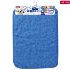 マルカン　クマさんの接触冷感マット　レギュラー　ネイビー