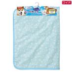 マルカン　クマさんの接触冷感マット　ワイド　ブルー