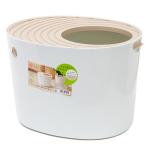 アイリスオーヤマ　上から猫トイレ　ホワイト　ＰＵＮＴ−５３０