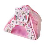  Rainbow маленький палатка house сетка Pink House хомяк текстильный 