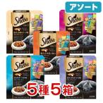 《終売》アウトレット品　キャットフード　アソート　シーバデュオ　２４０ｇ　味のお試し５種セット　お一人様２４点限り　訳あり