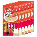 いなば CIAO チャオ ちゅ〜る まぐろ タラバガニ入り 14g×4本 6袋入り 国産 ちゅーる チュール 猫