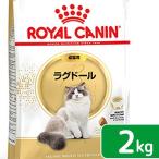 ショッピングロイヤルカナン 猫 ロイヤルカナン　猫　ラグドール　成猫用　生後１２ヵ月齢から１２歳まで　２ｋｇ　ジップ付（キャットフード　ドライ）　お一人様５点限り