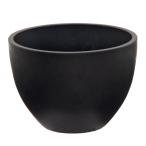  горшок черный pot City metoS диаметр 20× высота 14.5cm чёрный дыра нет суккулентное растение кактус 