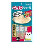 ショッピングちゅーる いなば　ＣＩＡＯ　ちゅ〜る　かつお＆国産あごだし　１４ｇ×４本　ちゅーる　チュール　猫