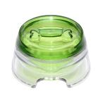 取寄せ商品　ループ　２ｉｎ１ボウル　クリアグリーン　食器