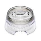 取寄せ商品　ループ　２ｉｎ１ボウル　クリアグレー　食器