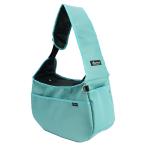 アウトレット品　ハッピーデイズ　ペット用　スリングバッグ　サックスブルー　訳あり