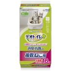 デオトイレ シート 複数ねこ用 消臭・抗菌シート 16枚×12袋