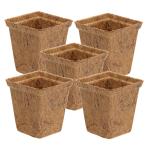  горшок сырой разборка . кокос pot 90×90×100mm 5 шт. комплект 