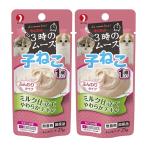 ペットライン　キャネット　３時のムース　子ねこ用　ミルク仕立て　２５ｇ×２袋　キャットフード　猫　おやつ