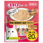 ショッピングちゅーる いなば　ＣＩＡＯ　ちゅ〜る　腎臓の健康維持に配慮バラエティ　１４ｇ×２０本　ちゅーる　チュール　猫