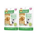 ミャウミャウ　クリーミーパウチ　本枯れ節風味　４０ｇ×２袋