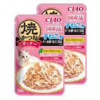 いなば　焼かつおディナー　子ねこ用　かつお節・ほたて貝柱入り　５０ｇ×２袋　キャットフード　国産　パウチ