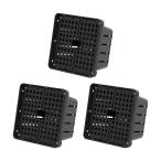  платицериум корзина черный L размер висячий платицериум папоротник олений рог 3 штук входит 