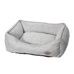  собака кошка bed квадратное bed M размер серый 50×40×15cm домашнее животное bed 