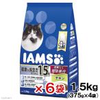 キャットフード　アイムス　１５歳以上用　健康な長生きのために　チキン　１．５ｋｇ×６袋