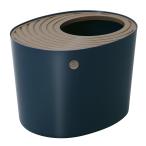 アイリスオーヤマ　上から猫トイレ　ネイビー　ＰＵＮＴ−５３０