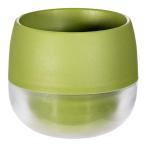  горшок симпатичный Bb дымчатый. горшок glass green φ7.5×H6.5cm гидропоника pot 