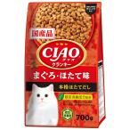 キャットフード　いなば　ＣＩＡＯ　チャオ　クランキー　まぐろ・ほたて味　本格ほたてだし　７００ｇ