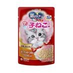 銀のスプーン　パウチ　健康に育つ子ねこ用　まぐろ・かつおにささみ入り　６０ｇ　猫　キャットフード　ウェットフード