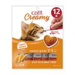 猫　おやつ　Ｃａｔｉｔ（キャットイット）　Ｃｒｅａｍｙ　チキン　１２本入