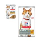 ショッピングサイエンスダイエット キャットフード　サイエンスダイエット　避妊・去勢猫用　避妊・去勢後〜６歳　チキン　２．５ｋｇ　＋　パウチ　１袋　おまけ付　ヒルズ　猫