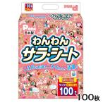 国産 P.one わんわん サラシート ワイド 100枚×4 ペットシーツ 薄型 国産