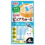 ＣＩＡＯ　ピュアちゅ〜る　かつお　かつお節入り　１４ｇ×４本