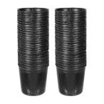  обычный pot чёрный круг 60 2 номер 100 шт. комплект 