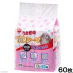 マルカン うさぎの消臭シーツ 60枚 トイレシーツ トイレ 活性炭