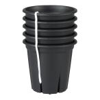  горшок с разрезом Apple одежда - корень .....3 номер черный 5 шт. комплект цветочный горшок 