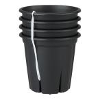  горшок с разрезом Apple одежда - корень .....3.5 номер черный 4 шт. комплект цветочный горшок 