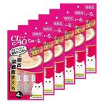 いなば ちゅ〜る 総合栄養食 まぐろ 14g×4本 6袋入り ちゅーる チュール 猫