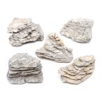 形状お任せ 積層石 Mサイズ(約13〜18cm) 5個 アクアリウム レイアウト素材