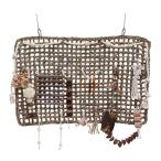  птица. a потертость шик коврик натуральный boruda кольцо длиннохвостый попугай игрушка 